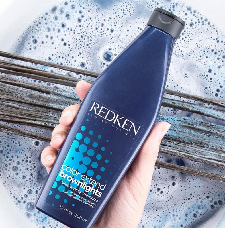 The blue shampoo that every brunette needs