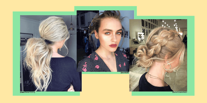 Three easy hairstyles for the hot weather