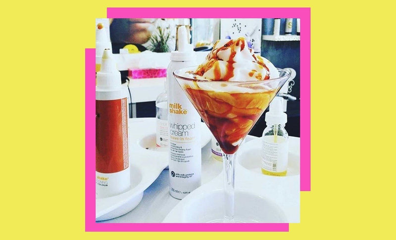 Milkshake Whipped Cream Mousse... For Your Hair!