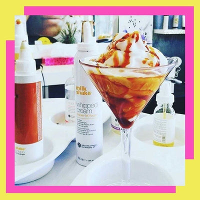 Milkshake Whipped Cream Mousse... For Your Hair!